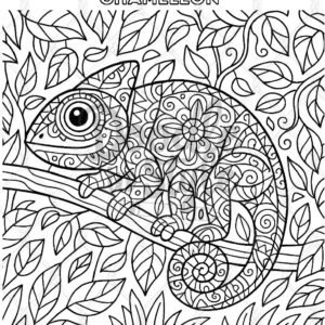 ziggy the colorful chameleon